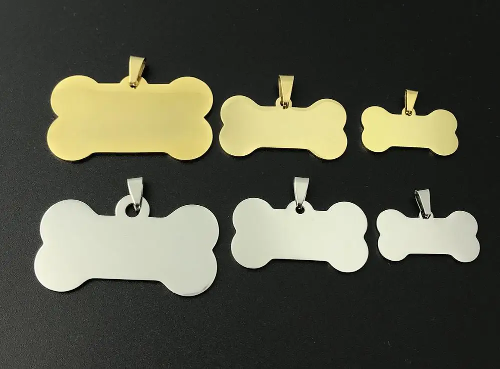 Персонализированная идентификационная бирка MYLONGINGCHARM из нержавеющей стали