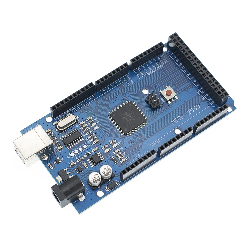 Tenstar Robot CH340G Мега 2560 R3 Mega2560 REV3 ATmega2560-16AU доска + USB кабель для arduino |