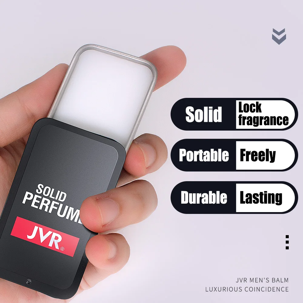 JVR Portable Box Women Men Solid Perfume Magic Balm Fragrances Male Female Parfum Original Deodorant Antiperspirant | Красота и