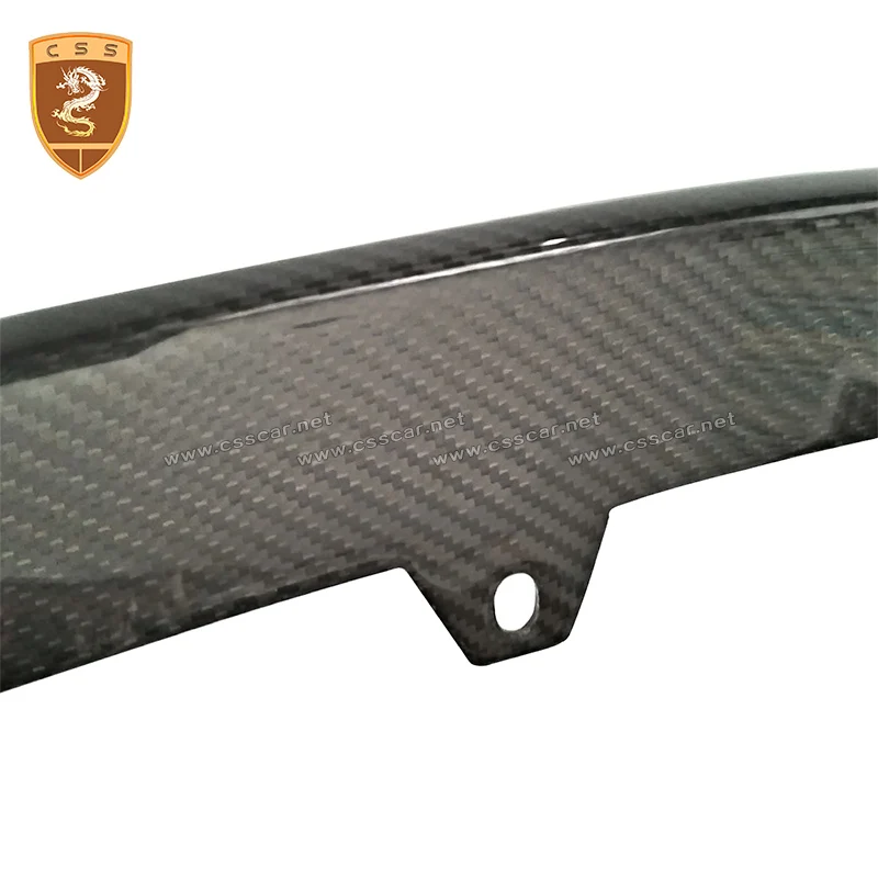 Настоящее углеродное волокно передний бампер для губ спойлер Aston Martin Vantage V8 авто