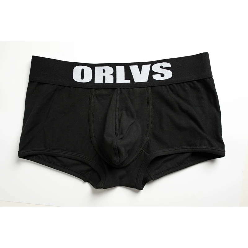 Хлопковое нижнее белье мужские сексуальные трусы боксеры дышащие шорты