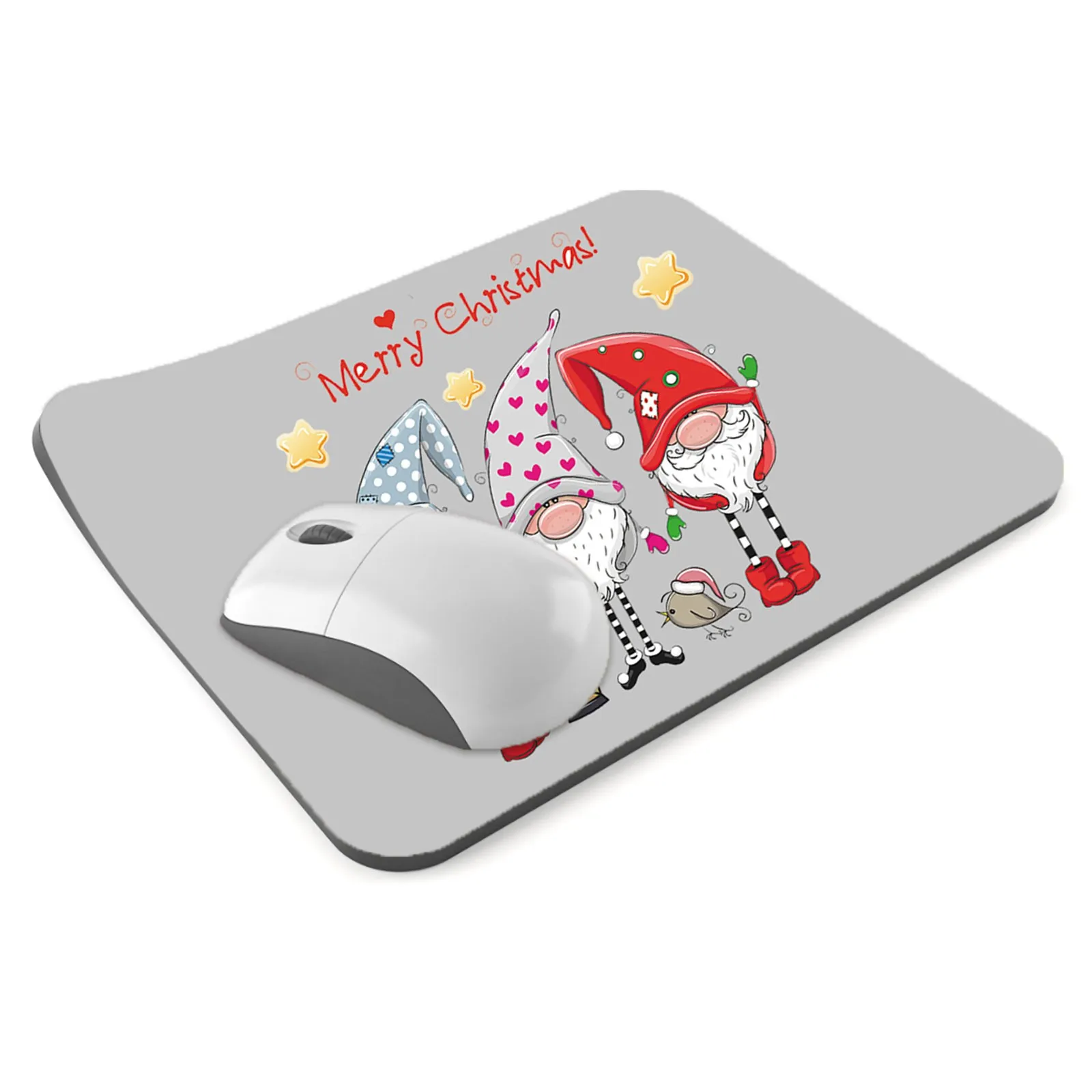 Рождественские наклейки с гномом Рождественская теплопередача железные