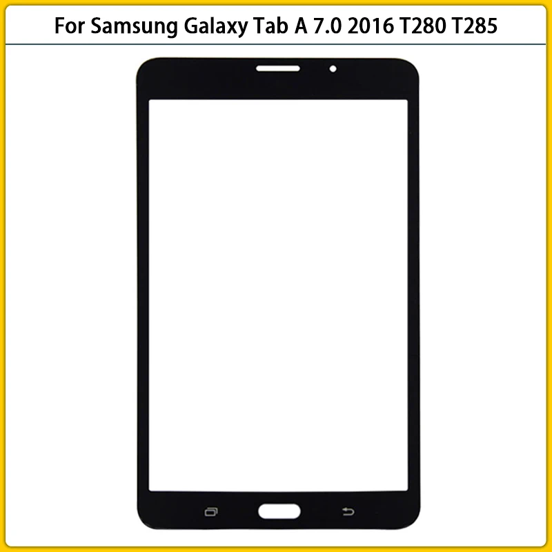 Передняя внешняя стеклянная панель для сенсорного экрана Samsung Galaxy Tab A 10. 0 7 Φ T280 T285