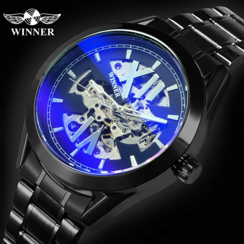 Победитель крутые мужские часы Топ бренд Роскошные автоматические из