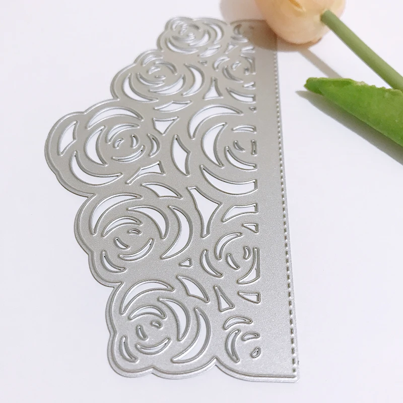 1 шт. набор цветочных кружевных металлических резных штампов для скрапбукинга