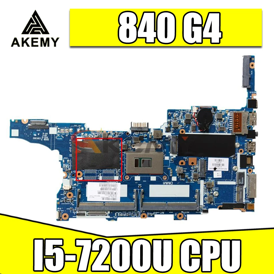 

Материнская плата для ноутбука HP EliteBook 840 G4 CPU:I5-7200U SR2ZU 917503-601 917503-001 6050A2854301-MB-A01 DDR4 100% ТЕСТ ОК