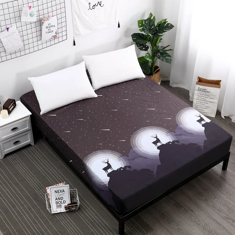 

Bed Sheet Printing Dustproof Bedspread Moisture-proof Mattress Cover