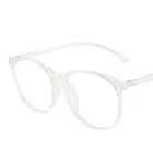 3 @ # очки для вождения в мотоцикле с большой круглой оправой, прозрачные женские роскошные брендовые дизайнерские очки с защитой от синего света, модные очки