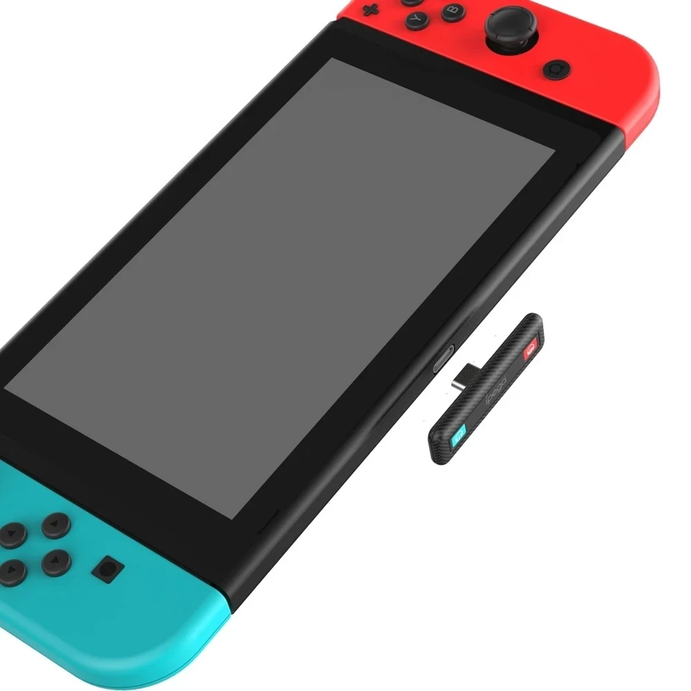 

Adaptador deAudio con bluetooth para Nintendo Switch Lit/PS4, convertidor de auriculares , Mini receptor,