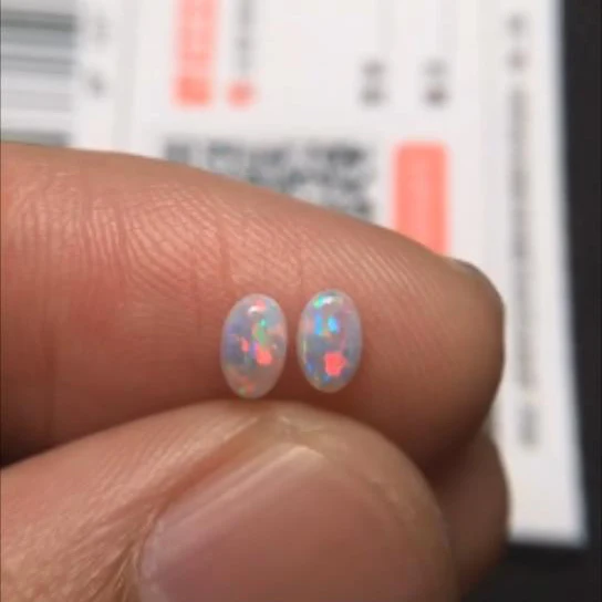 A1227 австралийского происхождения 0.38ct овальные натуральные опалы свободные