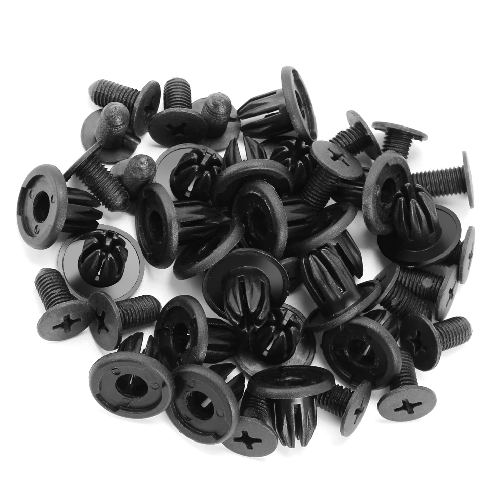 10 мм Автомобильные пластиковые заклепки крепежные зажимы для Hyundai Solaris 2 Elantra i30 i35