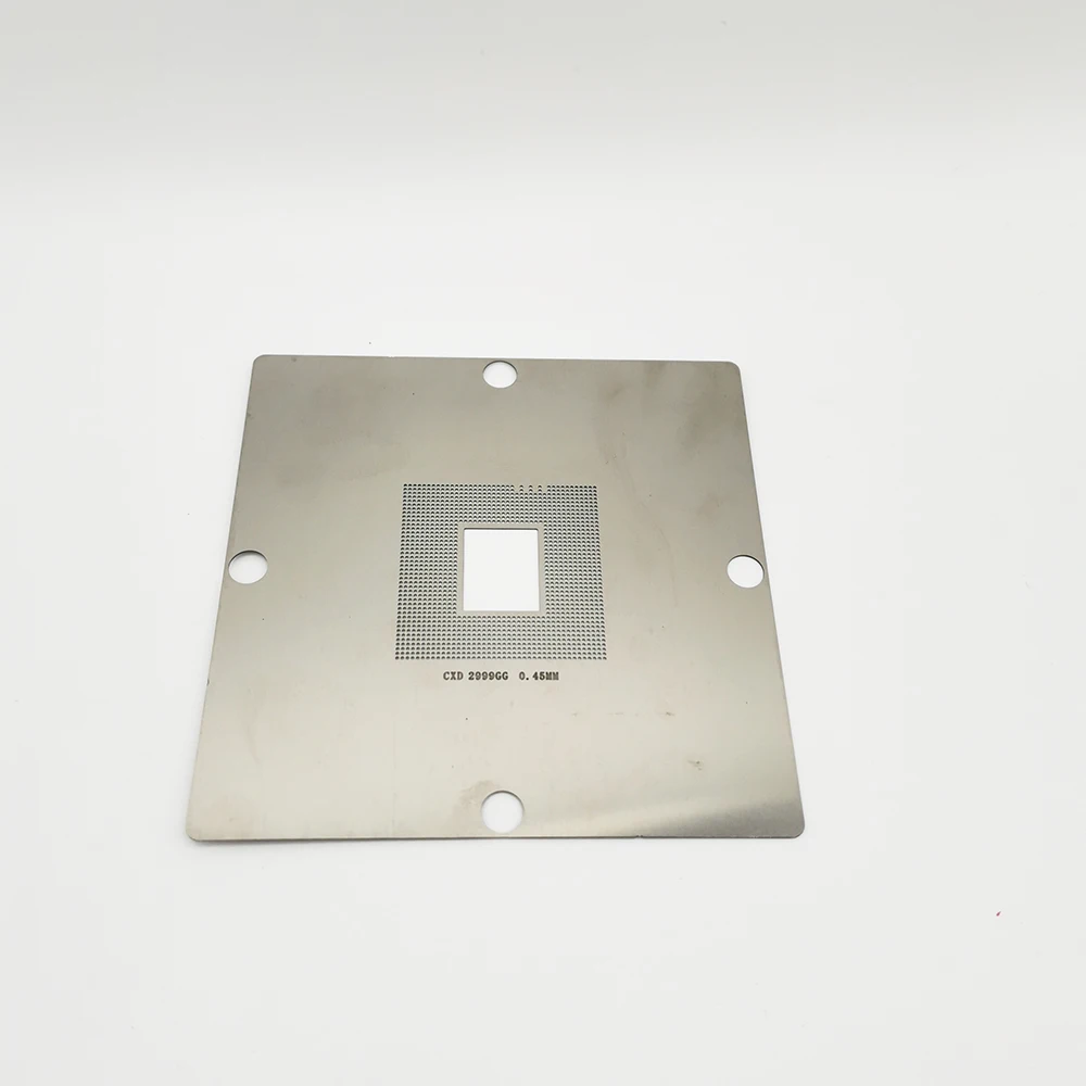 

Direct Heating 80*80 90*90 BGA Stencil For CXD2999GG CXD2999G CXD2999 CXD2999A1GG Chip Reballing Repair Tools