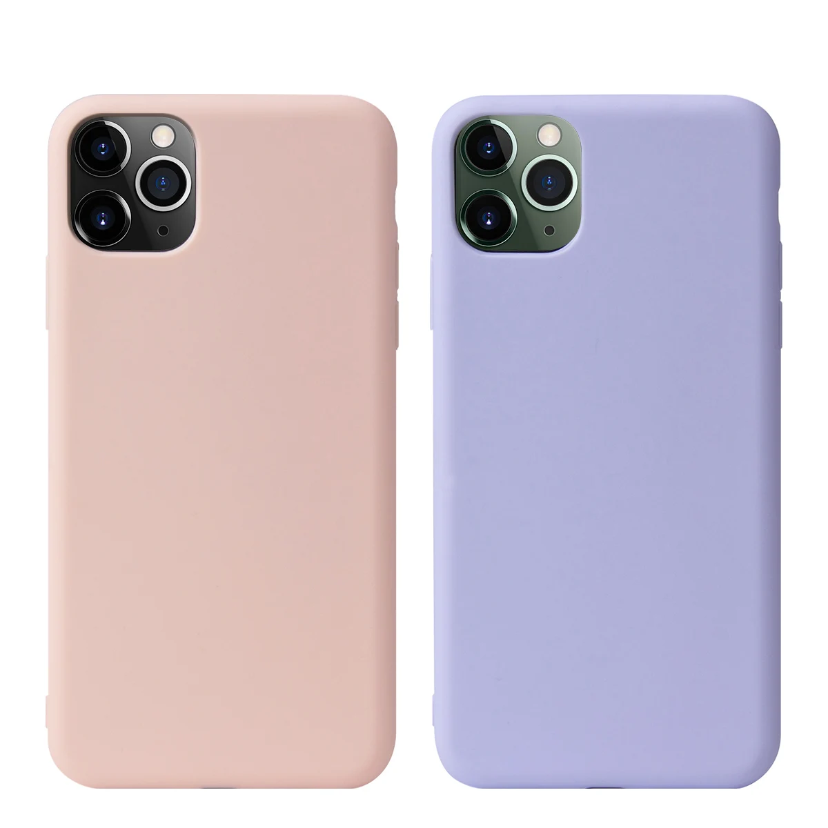 Для IPhone 11 Pro Max чехол, силиконовый,, карамельный цвет, тонкий, мягкий, TPU, задняя крышка для Apple IPhone X XS Max XR 7 8 6S Plus