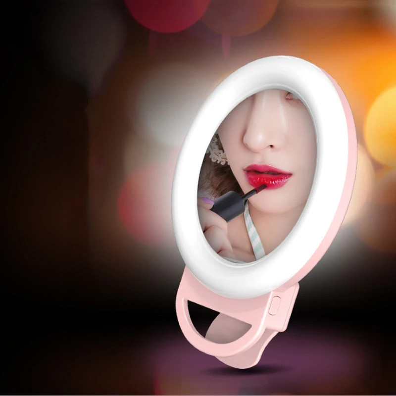 Светодиодный косметическое зеркало мобильный живое кольцо светильник