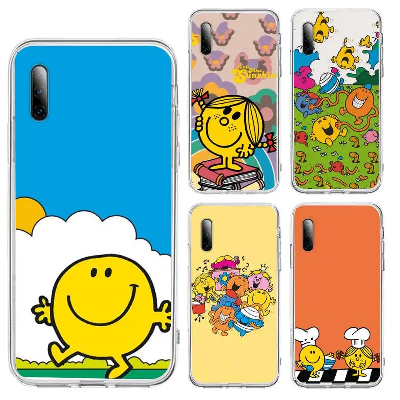 

Anime-Mr Phone Case For Samsung S8 S9 S10 S20 Note20 A71 A21s Plus S20Fe lite Transparent Nax Fundas Cover