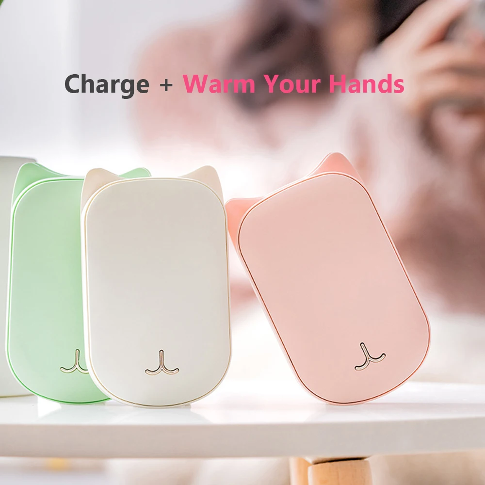 Портативное мини зарядное устройство 3600 мАч с зарядкой от USB двухстороннее