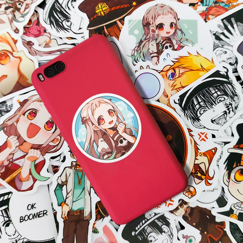 

50Pcs Anime Toilet-bound Hanako Kun Stickers For Car Motorcycle Bicycle Luggage Skateboard Laptop Fridge Graffiti Decal Sticker