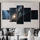 Настенная картина с надписью Лига Легенд, презрение Луны