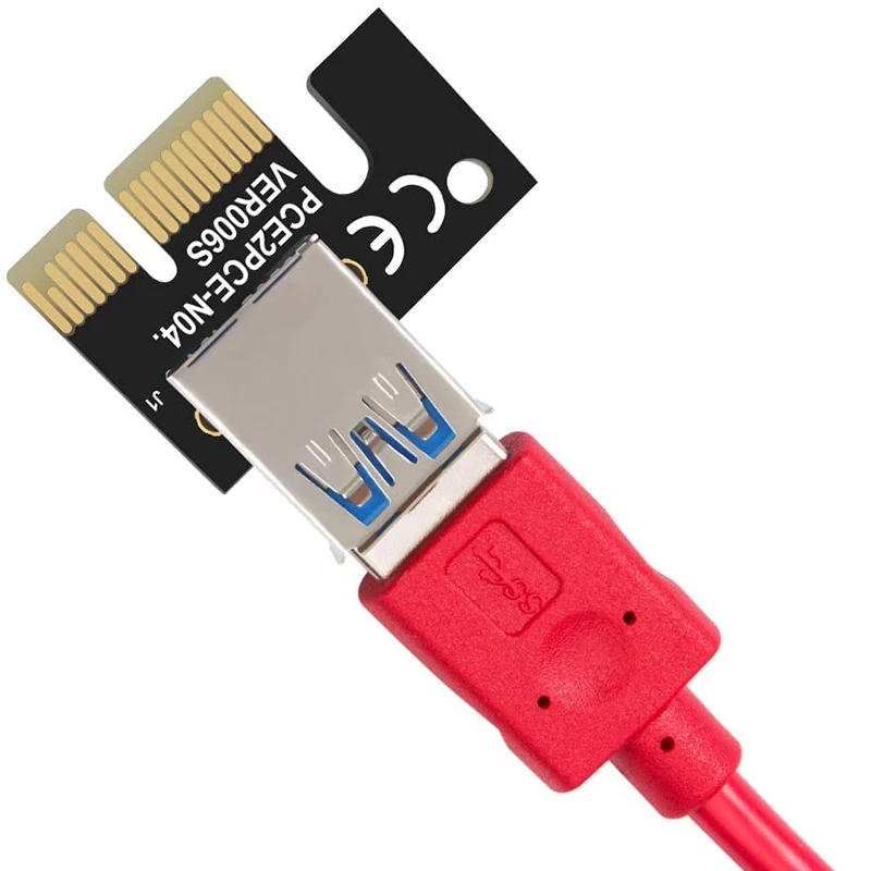 Мини карта памяти USB3.0 расширения PCI E 1X до 16X адаптер майнинга аксессуары для