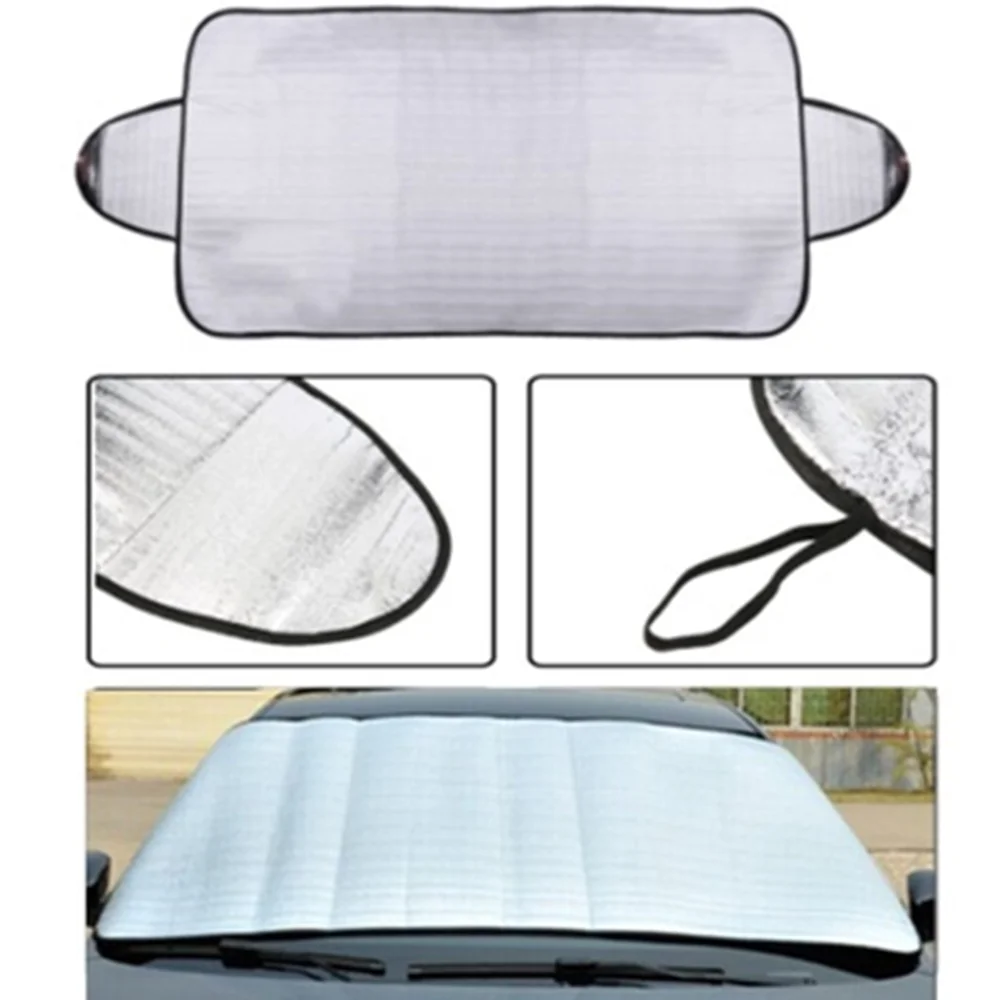 Универсальный автомобильный солнцезащитный козырек защита от снега льда для