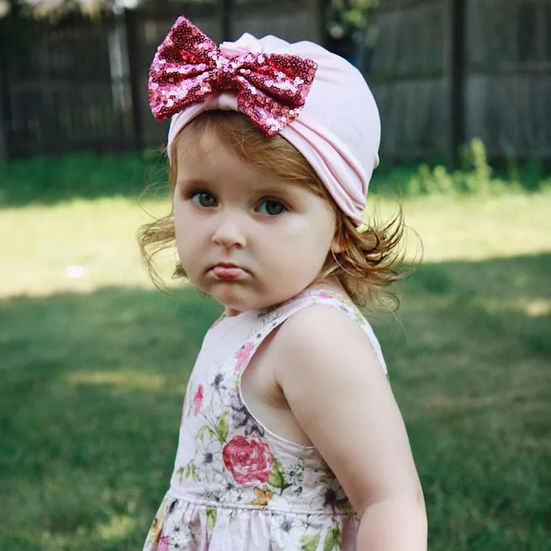 Дети Девочка золото бархат большая повязка на голову для ребенка детские повязки