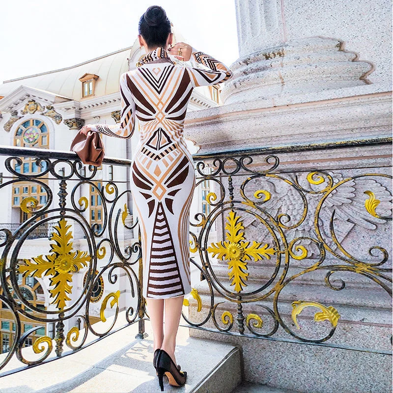 Платье со съемным воротником спущенным ворсом модное платье средней длины