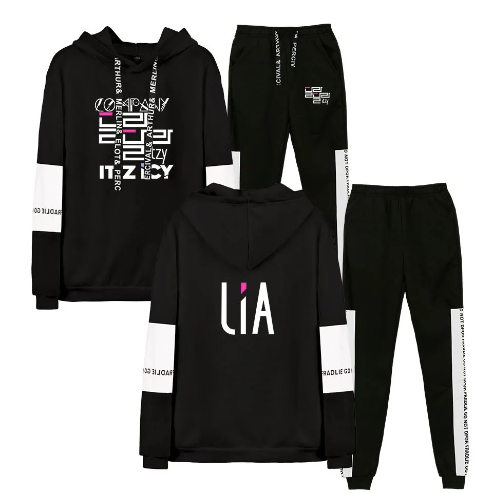 Женский Повседневный Спортивный костюм KPOP ITZY IT'z Me Album комплект из двух