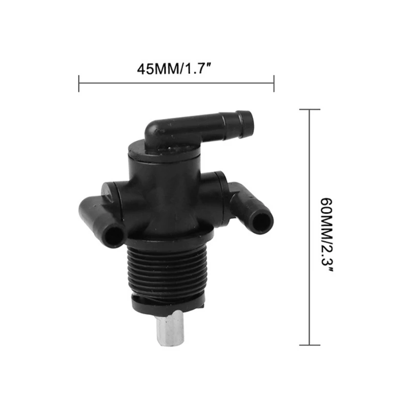 

New3 Way Petcock Tank Fuel Shut-off Valves Switch for Polaris ATV Sportsman 335 325 330 400 500 600 700 7052161