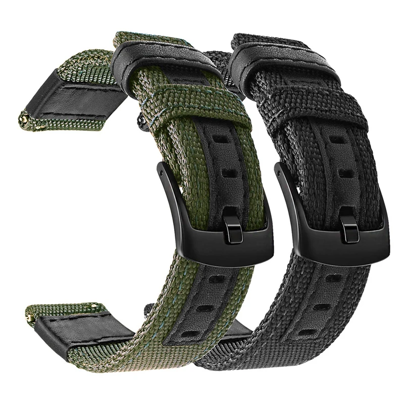 Нейлоновый ремешок для Garmin Vivoactive 3 Vivoactive3 4/Vivomove HR/Forerunner 645 | Наручные часы