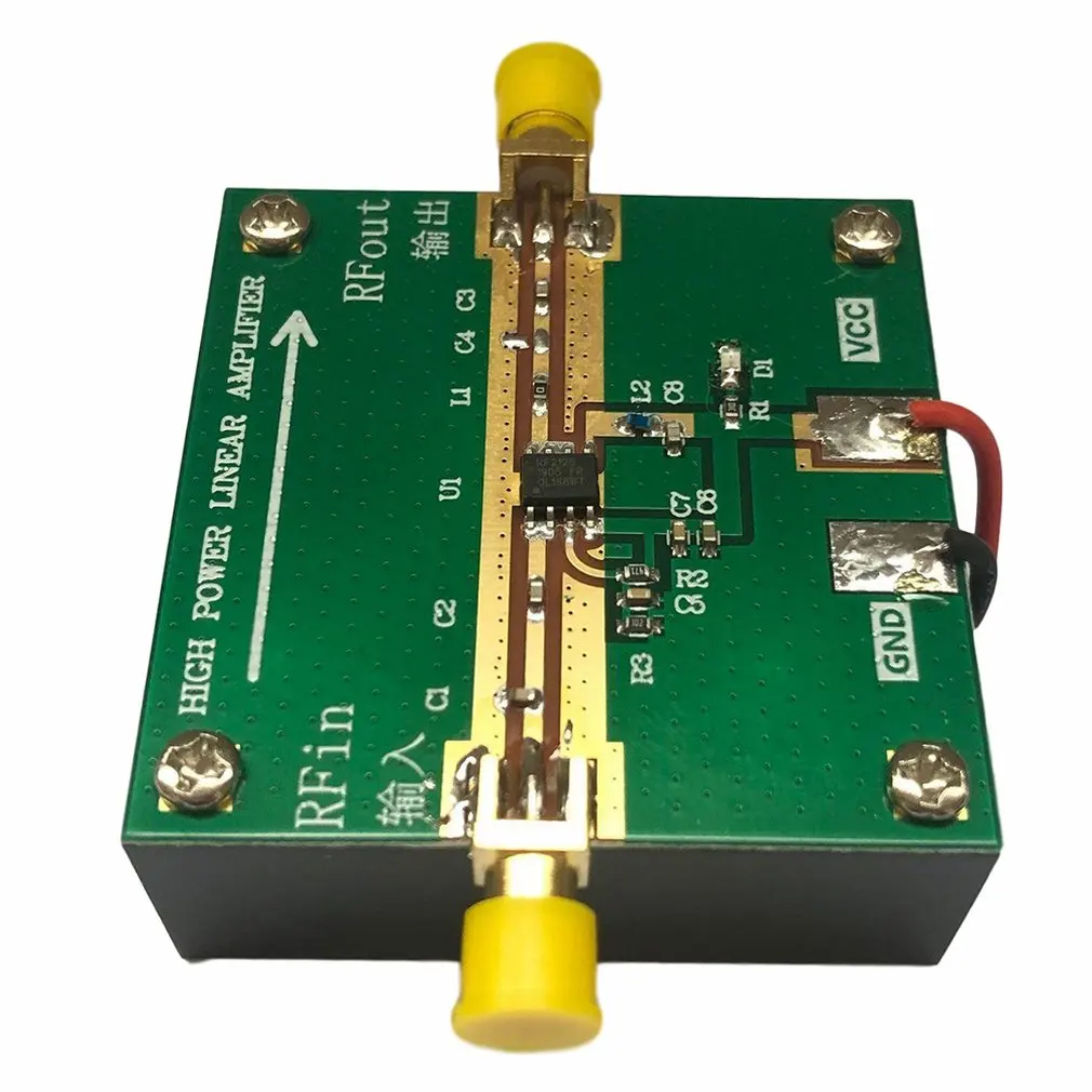 1 шт. RF2126 400M-2700MHZ широкополосный RF усилитель мощности 2 4 GHZ 3W для WIFI беспроводной Ham