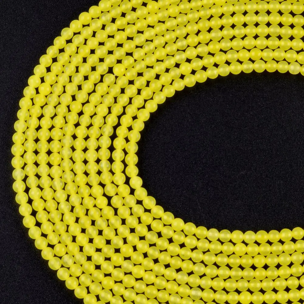 Круглые бусины из нефрита диаметром 3 мм для изготовления ювелирных изделий |