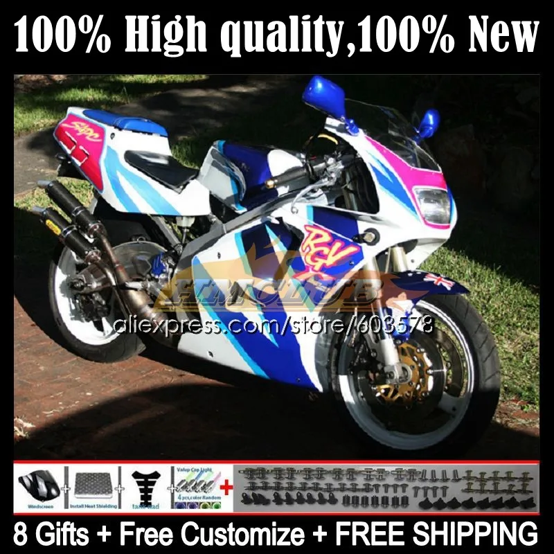 

OEM Bodys For SUZUKI RGV250 RGVT RGV 250 SAPC VJ21 18CL.96 RGVT-250 VJ 21 RGVT250 88 89 RGV-250 1988 1989 Fairings Stock color
