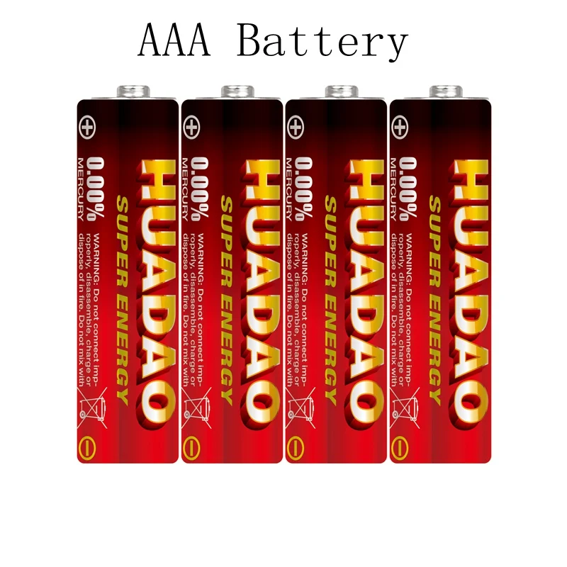 Сухая батарея AAA 1 шт. 5 в батареи Zn/MnO2 высокой емкости для игрушек с дистанционным