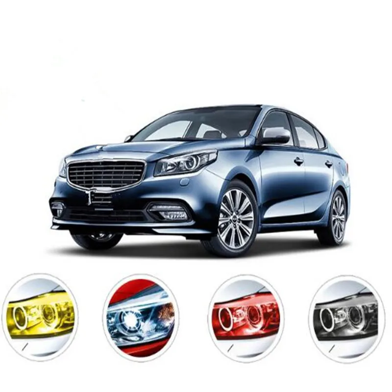 30cm x 100cm Auto Car Headlight Taillight Fog Light Vinyl Sticker For Lada niva kalina priora granta largus vaz samara |