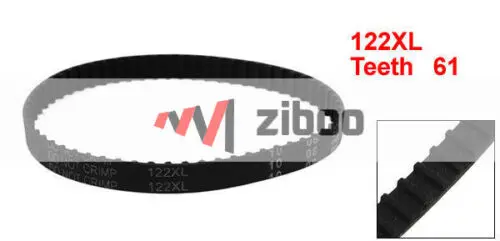 122XL 037 9.5mm Wide 61 Teeth 309.88 mm Pitch Length Timing Belt 5.08 / 0.2 | Обустройство дома