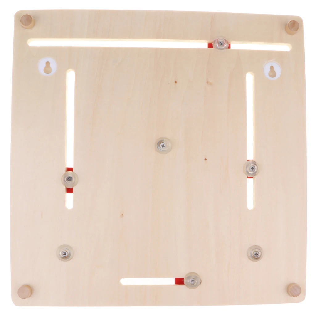 Деревянные повседневные когнитивные календарные часы висячая доска Дети