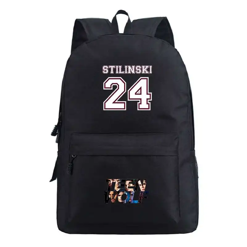 Модный женский рюкзак 2021 дорожный с волком для подростков женская школьная сумка