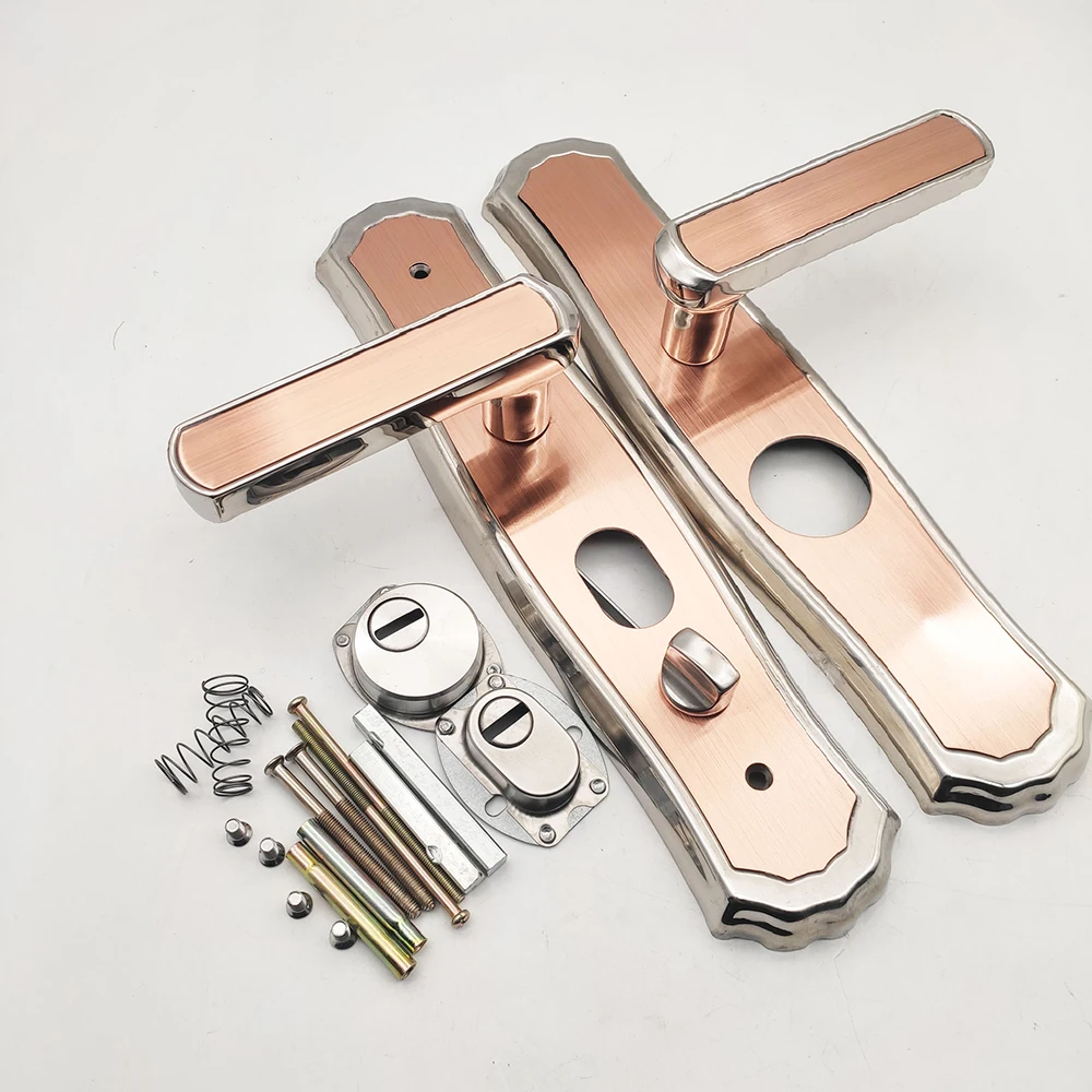 Многофункциональная дверная ручка с защитой от кражи из нержавеющей стали