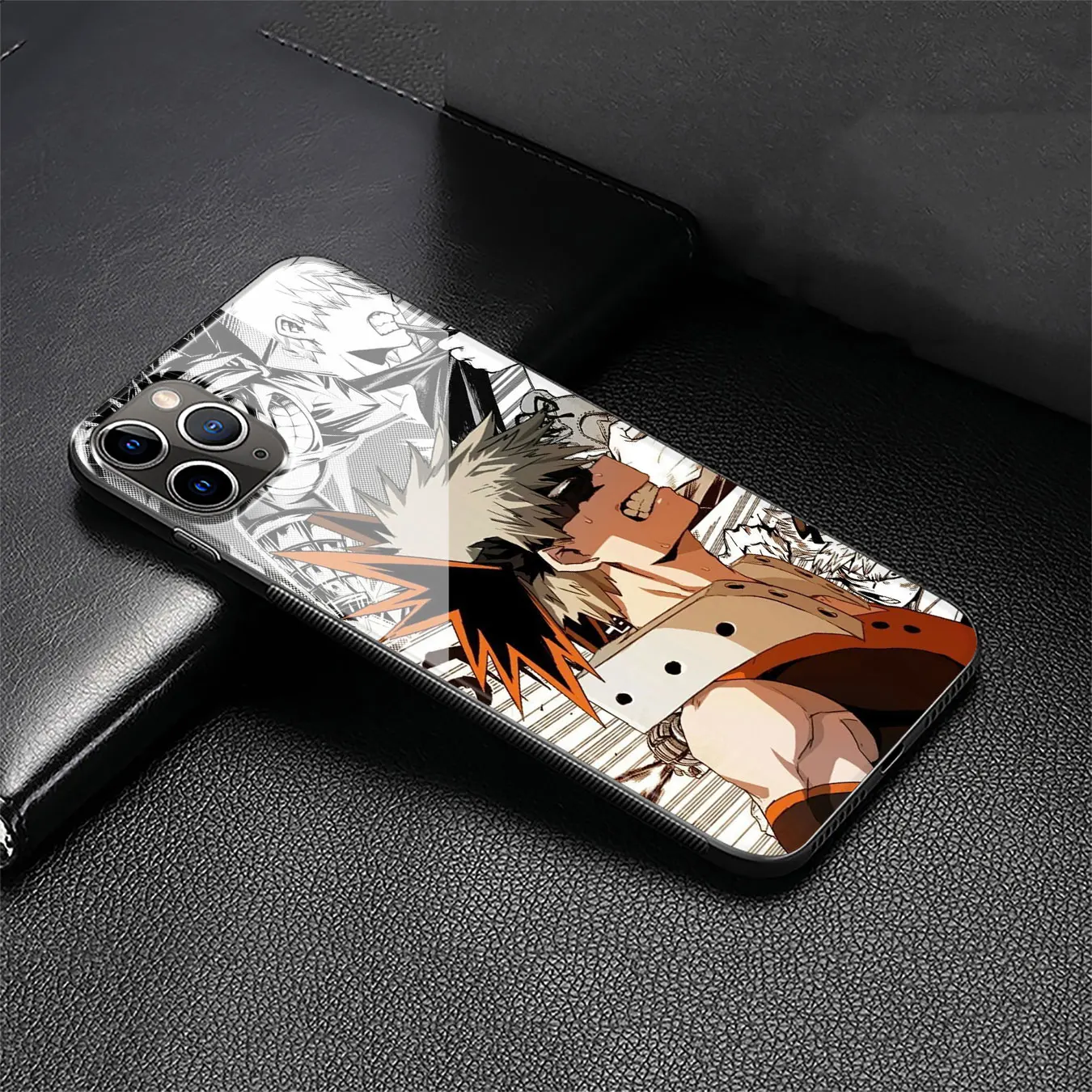 My Hero Academy цельный чехол из закаленного стекла для телефона iPhone 11 Pro XR X XS Max 6 6S 7 8 Plus 5