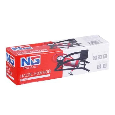 Насос NEW GALAXY Стандарт ножной манометр 55x120мм| |