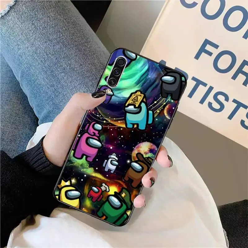 

among us hot game Phone Case For Samsung A40 A31 A50 A51 A71 A20S S8 S9 Plus note 20 ultra
