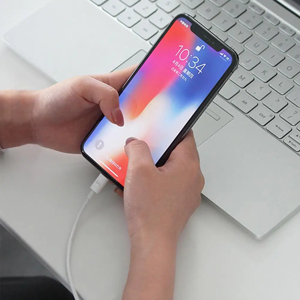 Xiaomi zmi usb type-c к lightning Кабель быстрой зарядки для iPhone xs max xr x 8 7 6 plus 5 ipad pro pd зарядного