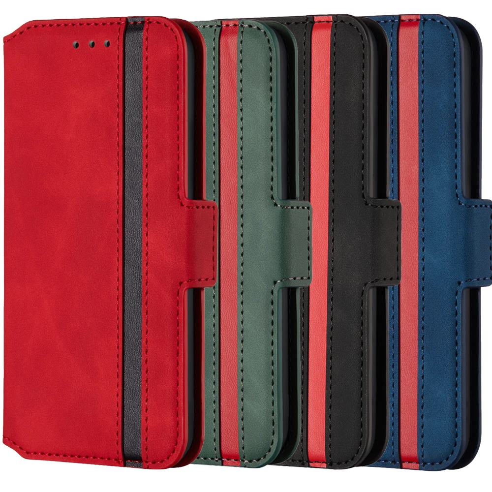 Матовый чехол из искусственной кожи для Xiaomi Redmi note 8 книжка Чехлы Классические