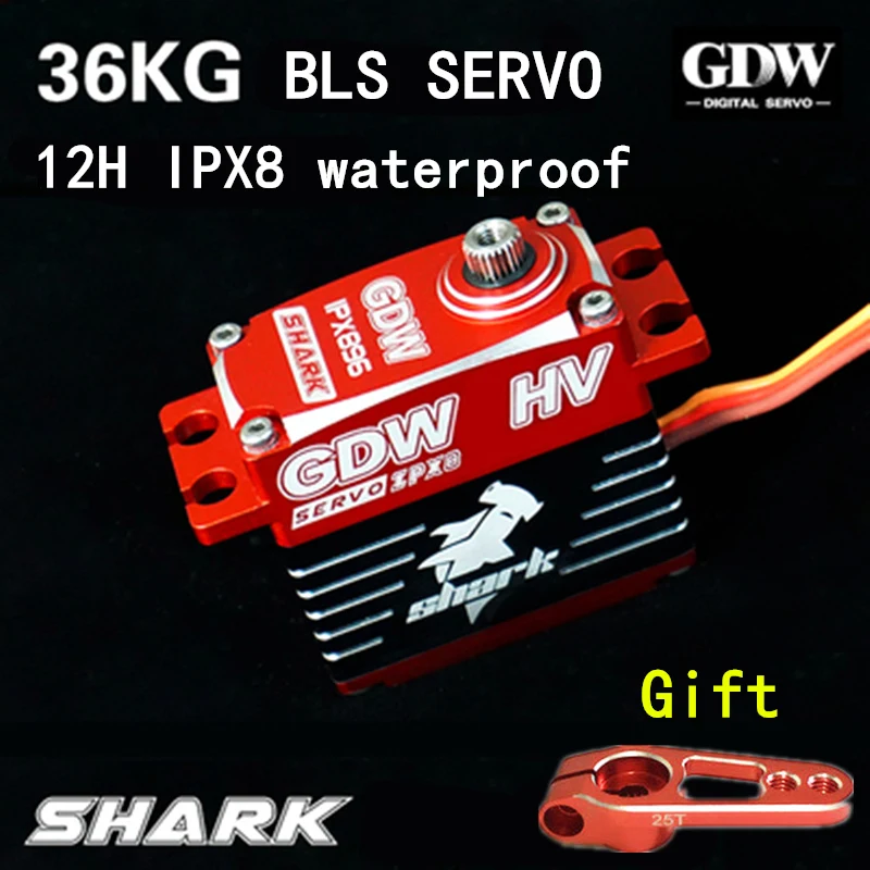 12 часов погружения тест GDW SHARK IPX8 водонепроницаемый полностью металлический 36 кг