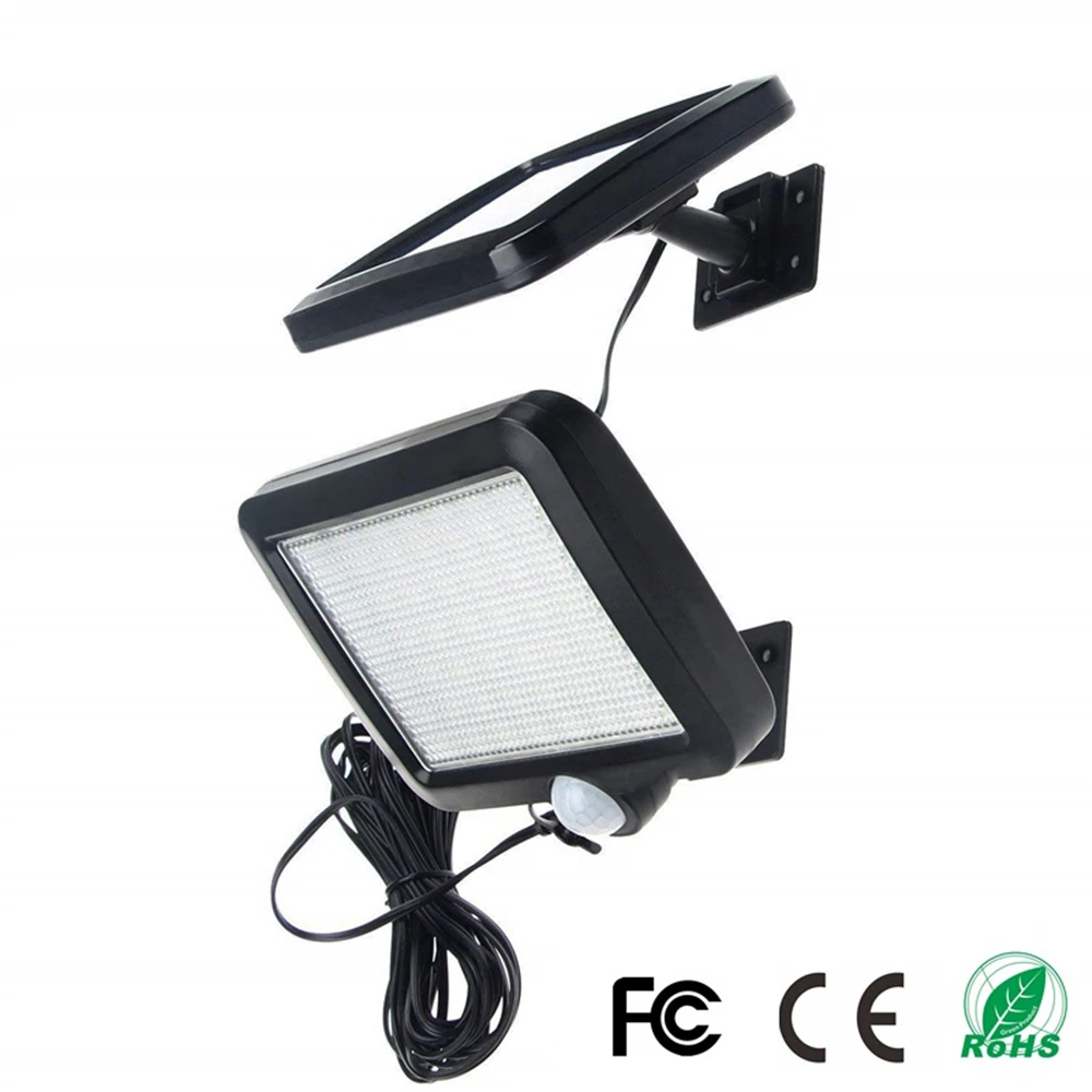 Светодиодный светильник на солнечной батарее с датчиком движения Уличный