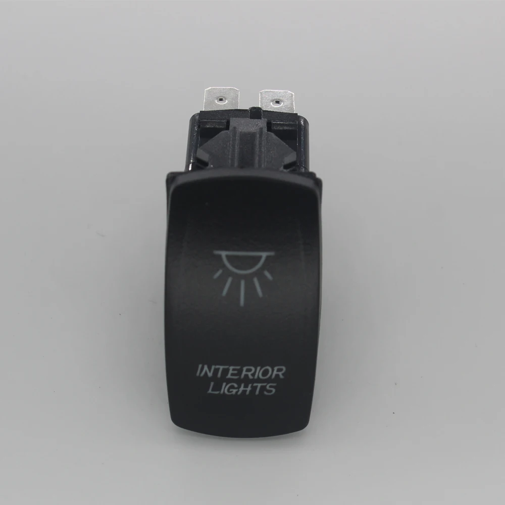 IP68 Waterproof 24V/10A 12V/20A LED OFF-ROAD Car Bus Marine Push Button Rocker Toggle Switch INTERIOR LIGHT | Строительство и