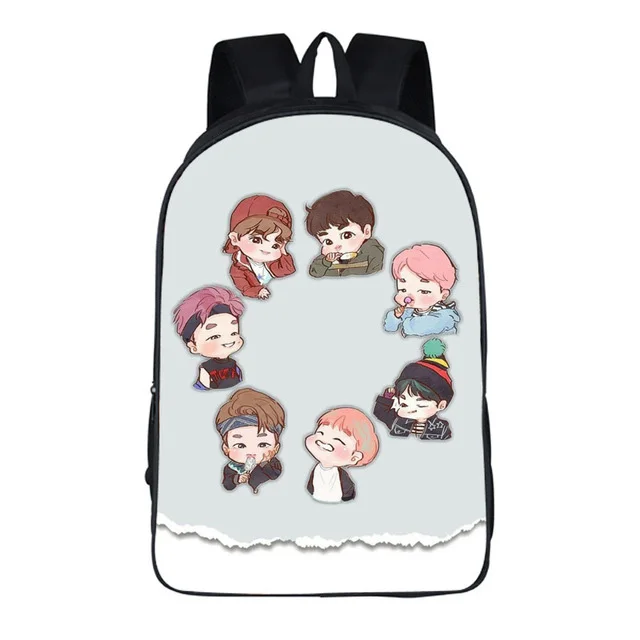 backpack 20 Школьный рюкзак Sac A Dos Kpop K-pop K Pop школьный рюкзак для девочек-подростков - Цвет: backpack 20