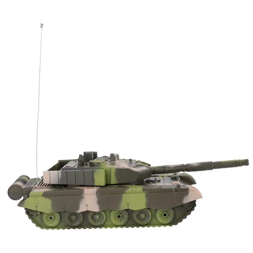 1:20 rc Танк Игрушка военный автомобиль 4CH дистанционное управление бронированный танк боевые танки башни вращения Свет и музыка RC модель детская игрушка