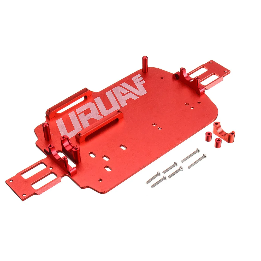 WLtoys-chasis de Metal mejorado para coche teledirigido, parte inferior de veh&iacute;culo teledirigido, A949, A969, A979, K929, 1/18-0