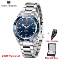 pagani design 2021 new top luxury men mechanical watch 41mm sapphire glass 200m waterproof luminous automatic watch reloj hombre
